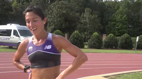 Catching up with Stephanie Garcia before Brussels Diamond League