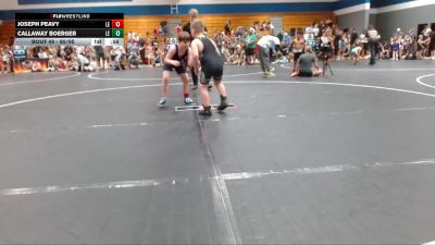 90/95 Round 2 - Joseph Peavy, Coastal Elite vs Callaway Boerger, Mid-South Wrestling Academy