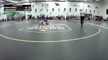 133 lbs Semifinal - Ben Edwards, Trine vs Joshua Cornell, Heidelberg