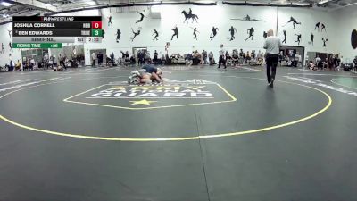 133 lbs Semifinal - Ben Edwards, Trine vs Joshua Cornell, Heidelberg
