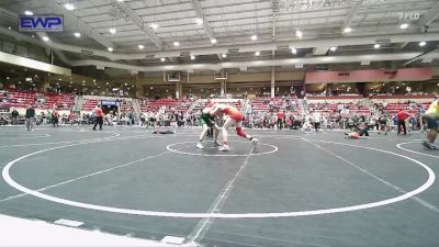 155 lbs Cons. Round 2 - Caine Bruso, Mulvane Jr. Wrestling Club vs Tristan Wiehe, Tonganoxie