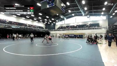 174 lbs Quarterfinal - Alexander Pichette, Santa Ana College vs Ivan Natceli, Palomar College