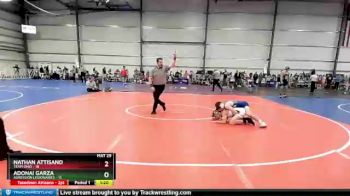 110 lbs Round 2 (6 Team) - Adonai Garza, Agression Legionaries vs Nathan Attisano, Team Ohio