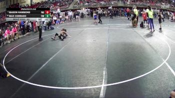 65 lbs Champ. Round 1 - Max Corrado, The Best Wrestler vs Mason Hammons, Fremont Wrestling Club