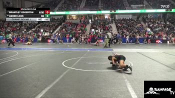 70 lbs Champ. Round 1 - Asher Loos, Carroll vs Brantley Edgerton, Hoisington Jr Cardinal Wrestling Club