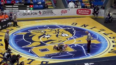 103 lbs Consi Of 8 #2 - Gabriel Fisher, Jersey Shore vs Nathan Fenner, Easton