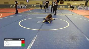 52 lbs Quarterfinal - Lane Ward, Blackwell Wrestling Club vs Brian Parr, StandFast Wrestling