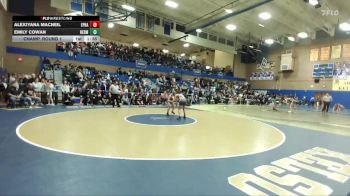 125lbs Champ. Round 1 - Alexiyana Macneil, Ephrata (Girls) vs Emily Cowan, Redmond (Girls)