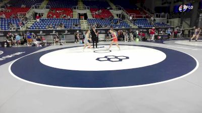 110 lbs Cons. Rd Of 32 - Serenity Turner, IA vs Ashley Basmajian, IL