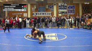 128 lbs 3rd Place Match - Makaio Saeyang, Mt Diablo vs Asa Pelletier, Las Lomas