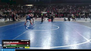 285 lbs Cons. Round 6 - Nathan Willoughby, New Plymouth vs Anthony Toomey, Eagle