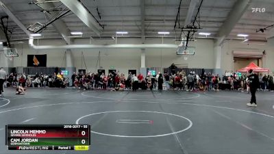 55 lbs Champ. Round 2 - Cam Jordan, Germantown vs Lincoln Memmo, Severn Seminoles