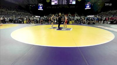 136 lbs Round Of 64 - Berkley McCullough, WA vs Ava Burns, IL