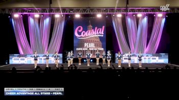 Cheer Advantage All Stars - PEARL [2026 L1 Youth - D2 - Small - A Day 1] 2026 Coastal at the Capitol Super Nationals