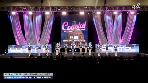 Cheer Advantage All Stars - PEARL [2026 L1 Youth - D2 - Small - A Day 1] 2026 Coastal at the Capitol Super Nationals