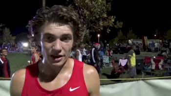 Ethan Comeaux (Redondo Union) crushed field for boys varsity win (14.53)