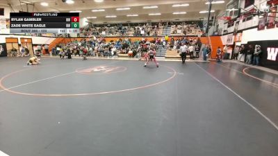 120 lbs Round 5 - Rylan Gambler, Riverton Middle School vs Zade White Eagle, Riverton Middle School