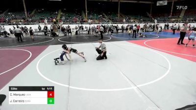 53 lbs Final - Caleb Marquez, Lockjaw WC vs Jordan Carreiro, Duran Elite