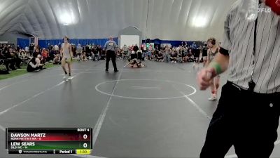 96 lbs Round 1 (8 Team) - Lew Sears, Silo WC vs Dawson Martz, Noah Mattin`s WA