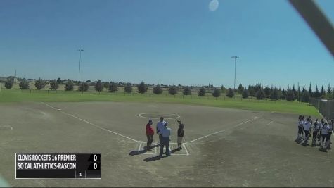 So Cal Athletics-Rascon 16U vs. Clovis Rockets 16 Premier 16U, 9-19-15 Pool Play