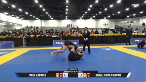 Michael Stephen Donovan vs Scott M. Lowder 2025 World IBJJF Jiu-Jitsu No-Gi Championship