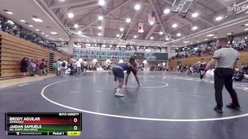 285 lbs Champ. Round 2 - Jaidan Samuels, Del Norte (San Diego) vs Brody Aguilar, Esperanza