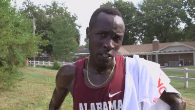 Alabama's Antibahs Kosgei says Cowboy Jamboree was the hardest race of his career thus far