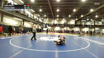 103Yellow lbs Rr Rnd 3 - Aiden Wright, West Genesee vs Harold Corby, Tioga