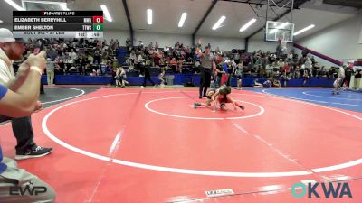 51 lbs Rr Rnd 3 - Elizabeth Berryhill, Morris Wrestling Association vs Ember Shelton, Team Tulsa Wrestling Club