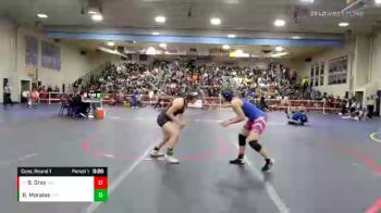 126 lbs Cons. Round 1 - Berlin Gray, Indio vs Britny Morales, Foothill