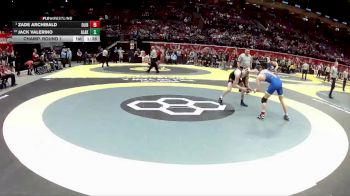D1-138 lbs Champ. Round 1 - Zade Archibald, Olen. Liberty vs Jack Valerino, Avon Lake