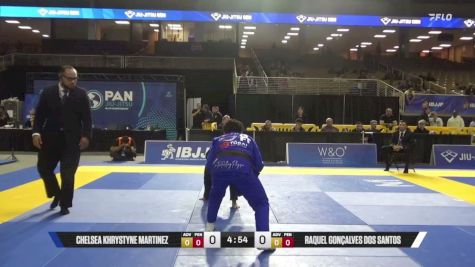 Raquel Gonçalves Dos Santos vs Chelsea Khrystyne Martinez 2026 Pan Jiu Jitsu IBJJF Championship