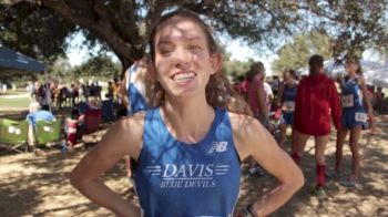 Fiona O'Keeffe after U.S. #1 16:32 win at Stanford Invite
