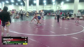 165 lbs Semis & 1st Wrestleback (8 Team) - Luke Hash, Canfield vs Collin Willen, Owen Valley