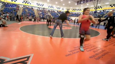 51 lbs Consolation - Prestley Williams, Tiger Trained Wrestling vs Aeryn Jackson, Locust Grove Youth Wrestling