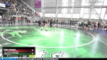 67 lbs Quarterfinal - Felicity Hammer, Lakeland WC vs Nina Grishko, Team Real Life Wrestling