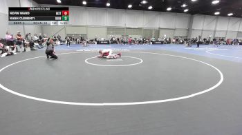 95 lbs Rr Rnd 2 - Kevin Ward, Best Trained 14U vs Kash Clementi, Roundtree 14U