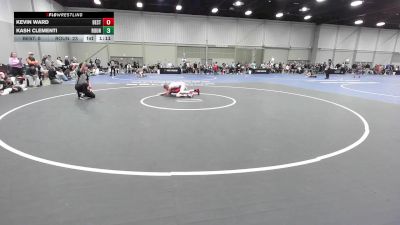 95 lbs Rr Rnd 2 - Kevin Ward, Best Trained 14U vs Kash Clementi, Roundtree 14U