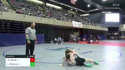 120 lbs Consi Of 4 - Kade Pascoe, Whitehall, PA vs Luke Hitchcock, Harrisburg, PA