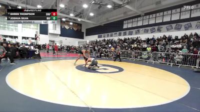 165 lbs Cons. Round 3 - Ehren Thompson, Chaparral vs Joshua Silva, Mayfair