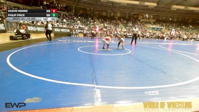 70 lbs Consi Of 8 #1 - Kastin Hemme, Hannibal Youth Wrestling vs Philip Price, Roundtree Wrestling Academy