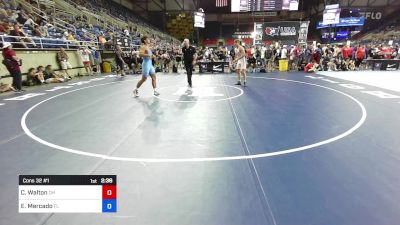 175 lbs Cons 32 #1 - Cole Walton, OH vs Evanangelo Mercado, FL