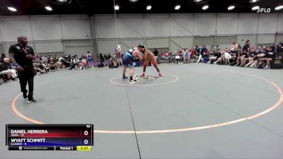 285 lbs Placement Matches (8 Team) - Daniel Herrera, Iowa vs Wyatt Schmitt, Illinois