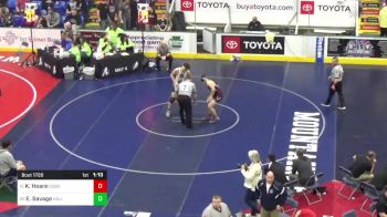 192 lbs Semifinal - Kendahl Hoare, Dubois vs Eoghan Savage, Halifax