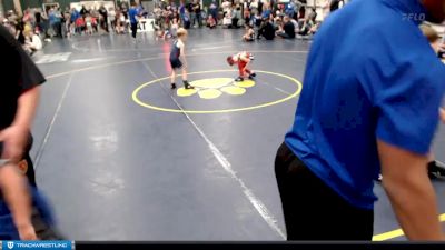 40-46 lbs Round 3 - Jaxon Shuck, Adams Central Youth Wrestling vs Braxton Hempstead, Broken Bow Wrestling Club