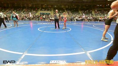 110 lbs Quarterfinal - Paris Turner, Rabbit Wrestling Club vs Hadley Carruthers, St. Paul