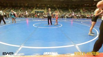110 lbs Quarterfinal - Paris Turner, Rabbit Wrestling Club vs Hadley Carruthers, St. Paul