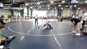 142 lbs Rr Rnd 2 - John Manning, Indiana Outlaws Gold vs Ryan Going, Shore Thing Beach