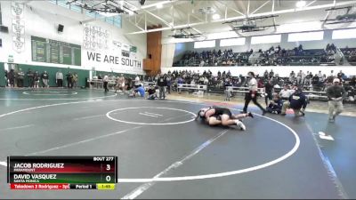 157 lbs Champ. Round 2 - Jacob Rodriguez, Paramount vs David Vasquez, Santa Monica