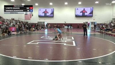 117 lbs Semifinal - Lynette Legados, East Los Angeles College vs Simoneta Zickeviciute, Moorpark College